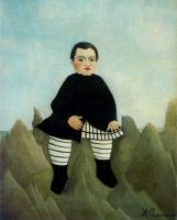 Henri Rousseau - Boy on the Rocks